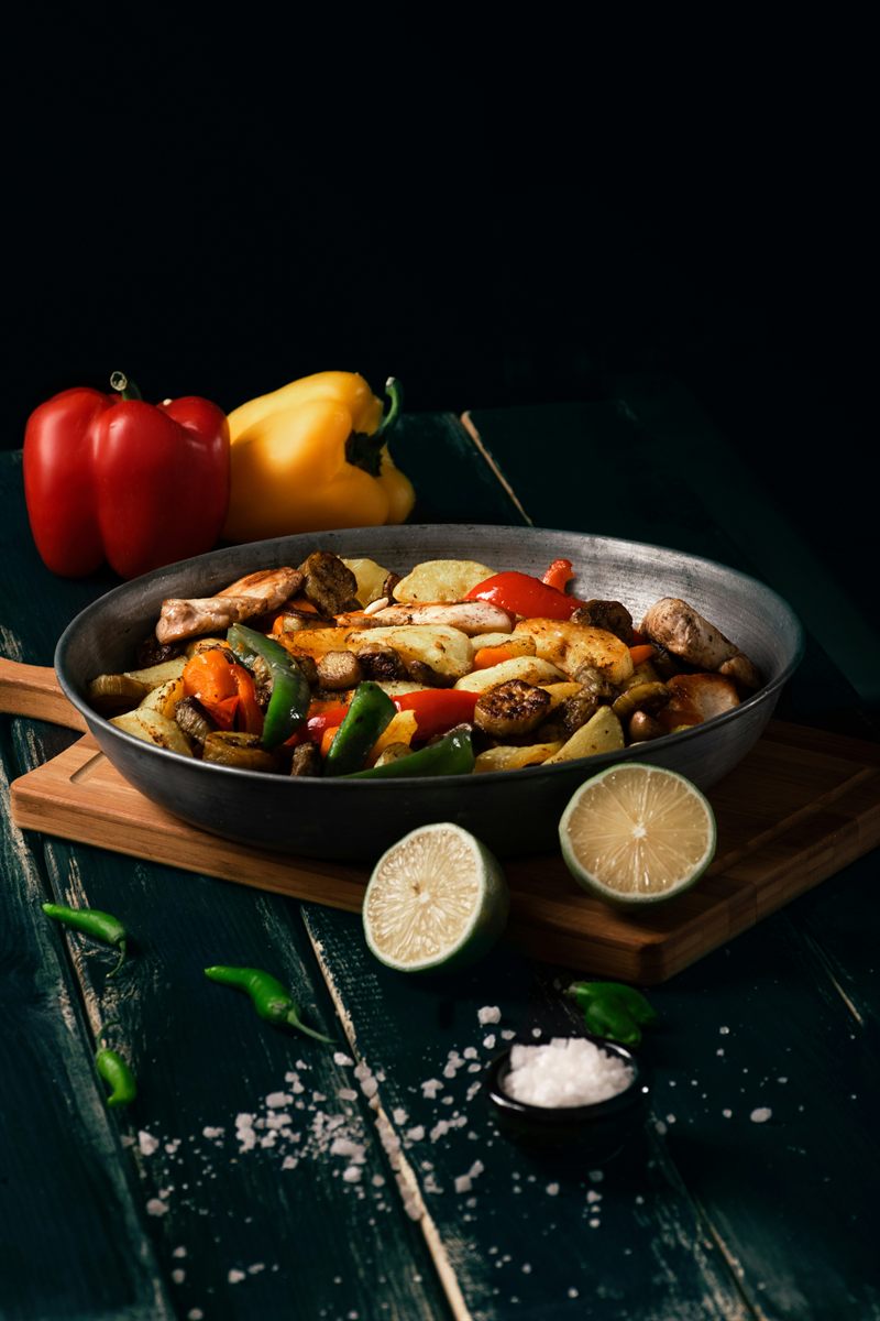Csirkés wok